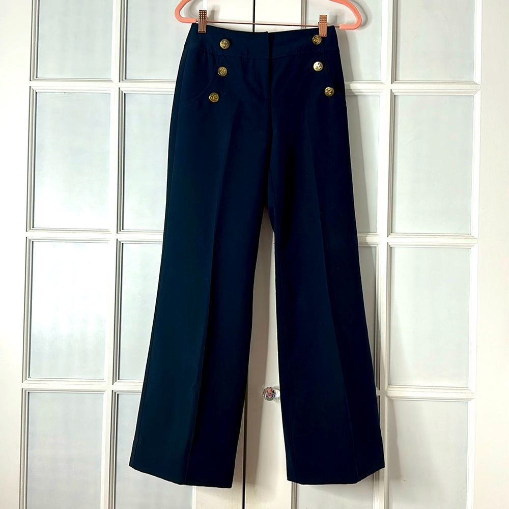 ASOS.  Wide leg pants.  Altered to size 0.  Very little stretch